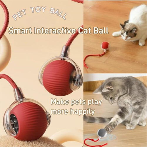 Interaktiv kattleksaksboll Automatisk rörelse 1-pack 1