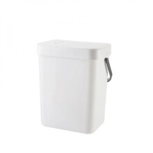 Poubelle compacte à fermeture silencieuse - 3/5 L - Écologique et étanche - Pour la cuisine et le bureau - Sans électricité