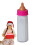 2 Piece Miniature Feeding Doll Set with Disappearing Milk for Imaginative and Early Learning Development 7