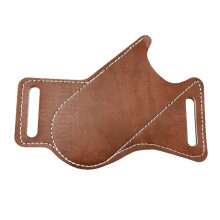 Compact Folding Cutter Sheath PU Leather Tool Organizer Belt Pouch for Men Gift Outdoor Camping Hunting Tool Belt Bag