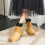 Wasserdichte Damen-Regenstiefel mit Baumwollfutter, 1 Paar 8
