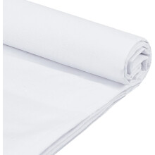 3 Yards White 100% Cotton Fabric, 43.3" Wide, for Embroidery, Quilting, Sewing & Crafts – Compatible with All Standard Machines