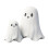 ζευγάρι ειδώλιο φαντασμάτων για το Halloween, τρομακτικό άγαλμα φαντασμάτων από 2