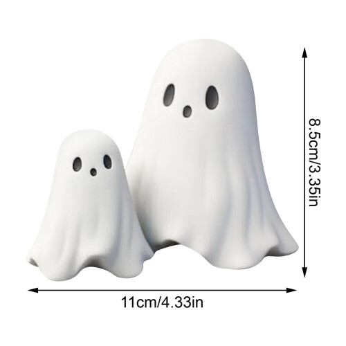 ζευγάρι ειδώλιο φαντασμάτων για το Halloween, τρομακτικό άγαλμα φαντασμάτων από 2