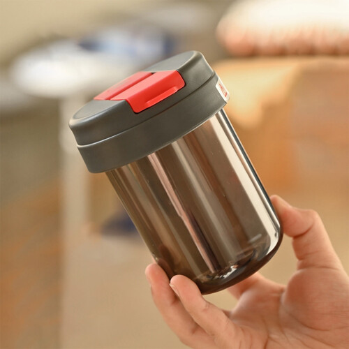 Αδιάβροχο μπουκάλι νερού από καλαμάκι 8x8x11cm, Μίνι φορητό αθλητικό κύπελλο, 1
