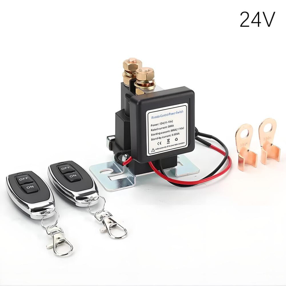 12V 200A Wireless Battery Disconnect Relay 9058772250766