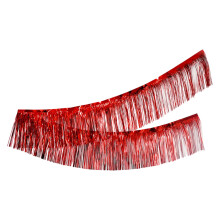Metallic Foil Fringe Garland 3m Champagne
