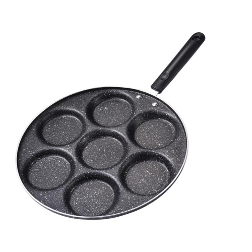 7-Cup Cast Iron Egg Frying Pan