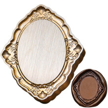 Photo Frame Stamp, Wax Seal Stamp, DIY Handmade Wax Head Embossed Copper Head, Sealing Stamp for Gift Envelopes Decoration