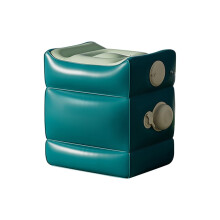 Modifiable Height Inflatable Foot Rest For Camping And Office Use With Transportable PVC Plan
