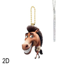 Pingente de cavalo fofo para espelho retrovisor de carro