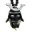 Samurai Hannya Ciondolo per specchietto per auto Casco Oni giapponese 1