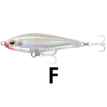 2PC 7.8g/70mm Artificial Bait Kit Minnow Lure Artificial Bait Fishing Jigs Hook Top Water Lure Artificial Jigs