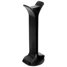 Black Headset Stand, Material, Compatible with Various Headphones, Ideal for Office, Bedroom, and Gaming Setup