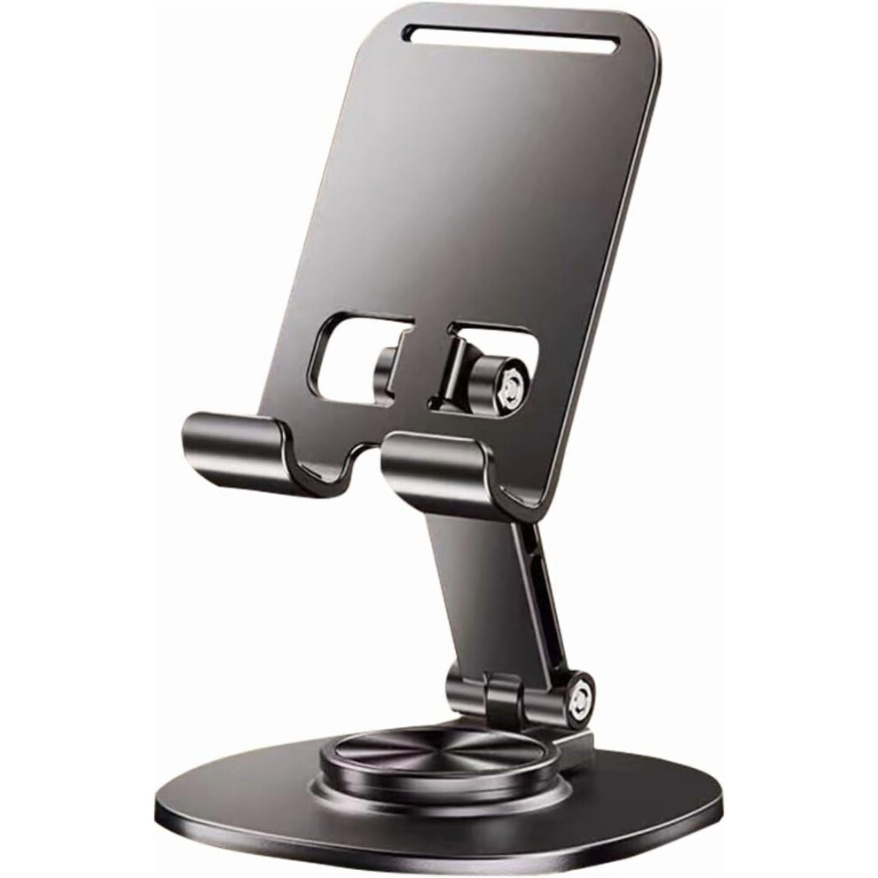 360 Rotating Foldable Phone Stand For Desk Â Portable Adjustable Holder Compatible With Iphone & Ipad 9083649196069