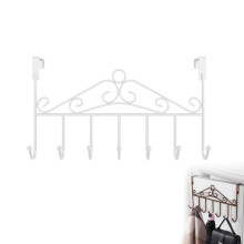 Oven yli ripustettava koukku – metallia, 42 cm, valkoinen/musta/pronssi