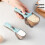 Multi-functional adjustable measuring spoon, plastic graduated, compatible with baking, flour, rice, grains & dry goods 3