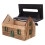Boîte à mouchoirs en bois décorative en forme de cube (1 pièce) 3