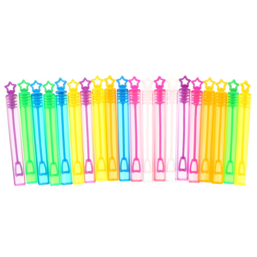 Bubble Bottle Plastic 20Pcs 3.93X0.39X0.39Inch 2