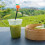 KALLORY 4Pcs Spooky Straw Topper Orange Shape Reusable Any Occasion 2