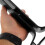 Supporto nero per cuffie, ideale per ufficio, camera da letto e gaming. 5