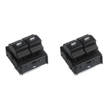 2X Commutateur de Commande de Fenêtre Principal 98016298ZD pour Accessoires de Voiture pour 2014-2020 C4