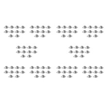 100 Pcs 3 cm Dia en Acier au Carbone CY-15A Unité de Transfert à Billes Roulement à Billes Convoyeur Rouleau à Billes Outil de Transmission