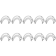 10X Extend Lengthened Brake Hose 2-3 Inches Offroad Suspension Lift Kits Brake Lines for 2007-2017 Jimny JB23
