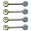 4X Link Do Sensor de Ângulo de Carro de Alta Qualidade 527381 para  407 para  C6 1