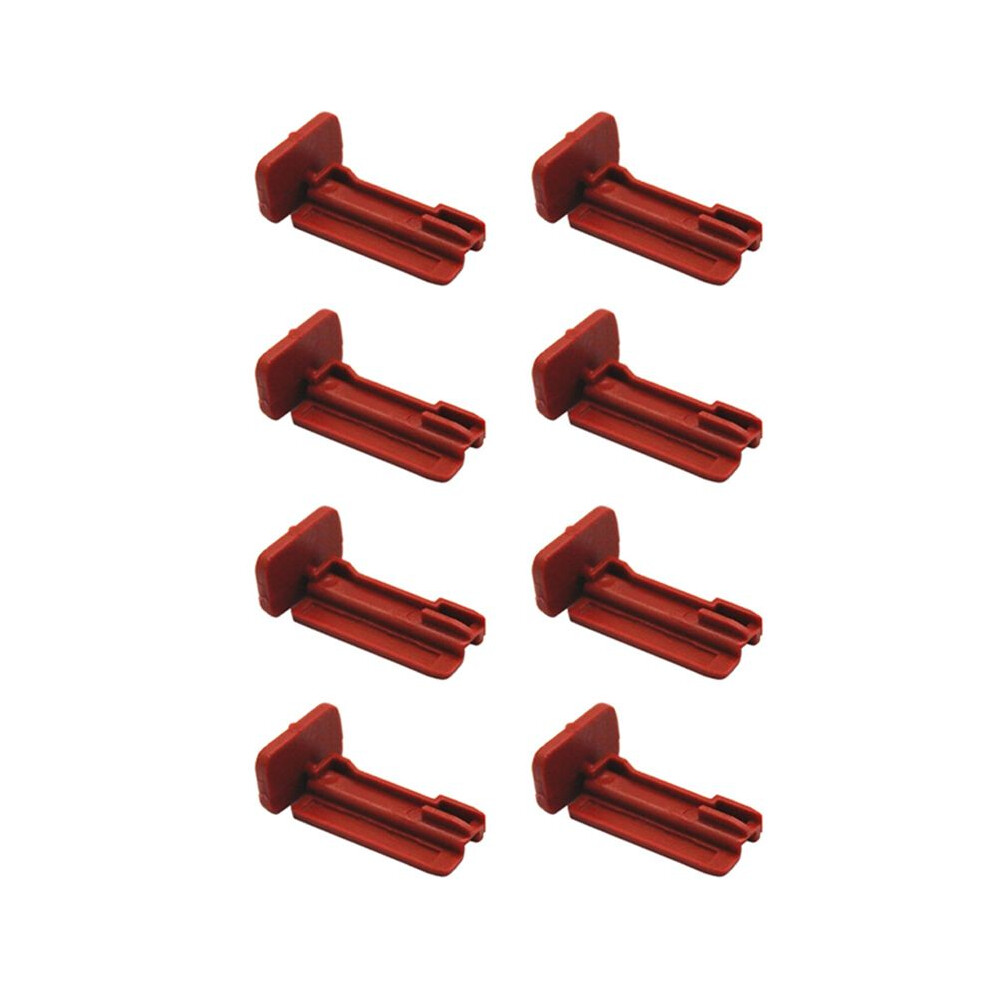 8X For - 722.6 Gearbox Lock Tab, Dipstick Filler Tube Plug New Red 6031862426602