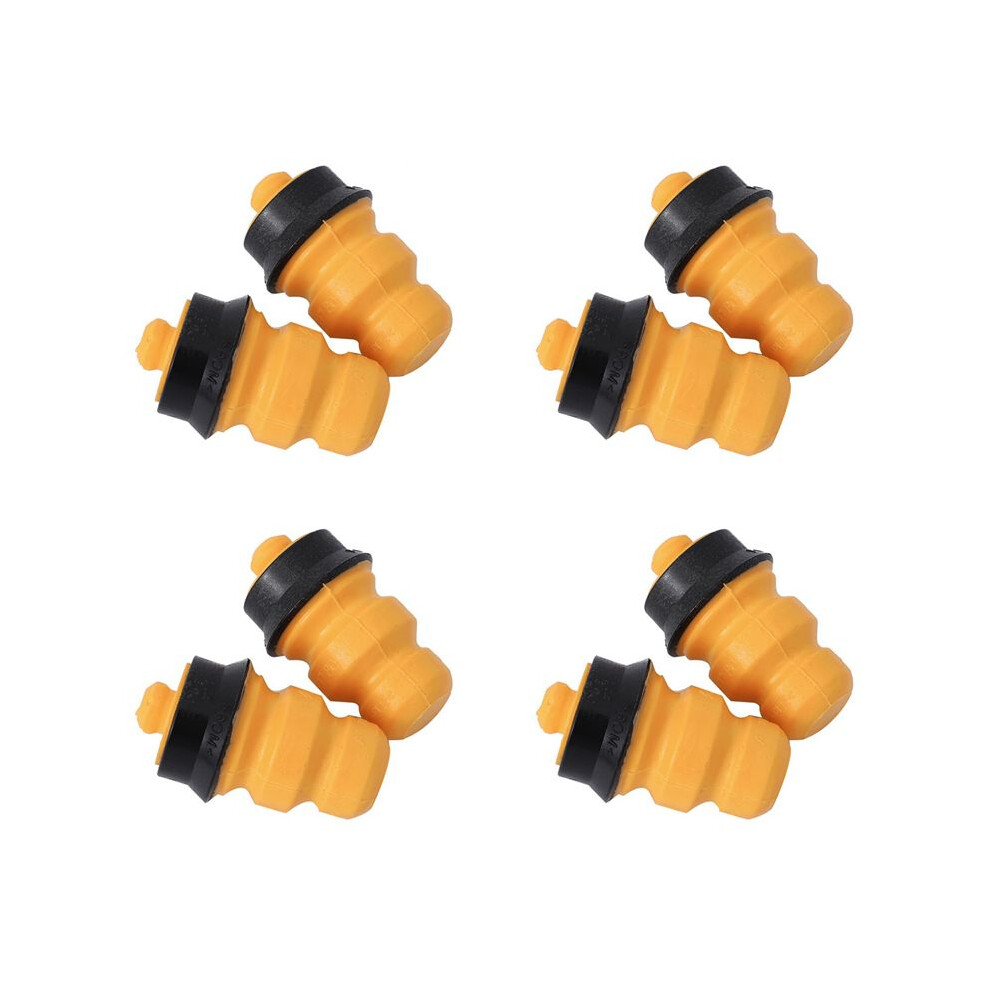 8Pcs Rear Axle Suspension Rebound Rubber Buffer Block For 207 301 2008 C3 Celysse 516680 / 9804750280 Yellow 6032211532234