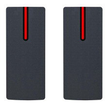 2X IP68 Waterproof IC Card Reader 13.56Khz Proximity Card Access Control Slave Reader Support Wiegand 26/34 Output