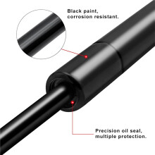 6x Bar Baklucka Bagagelucka GasfjäDrar Support Lift Bar för Q50 W/O Spoiler 2014-2018
