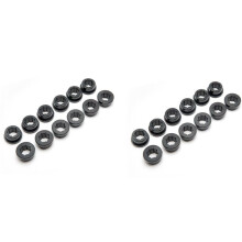 24Pcs/Lot Lower Control Arm Rear Camber Kit Replacement Bushings EP-CA0111 for   88-05 Ek Eg Es Black