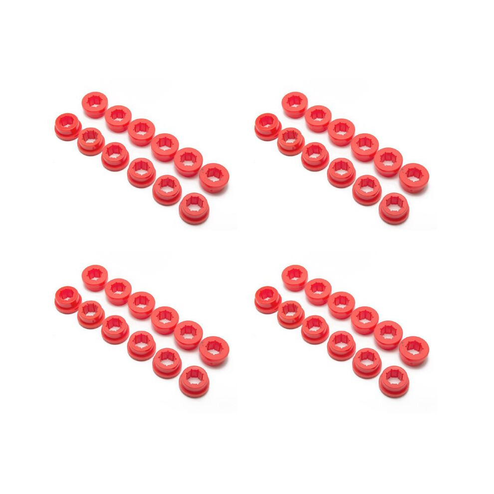 48Pcs/Lot Lower Control Arm Rear Camber Kit Replacement Bushings Ep-Ca0111 For 88-05 Ek Eg Es Red 6034116848298