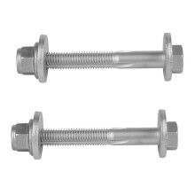 2X FräMre Undre UpphäNgningsarmsskruv (Camber) Monteringssats 2007106, 21007107, 1006484-00-A för Model S/X 2014-2023
