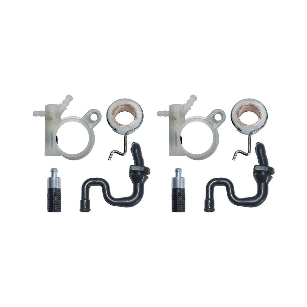 2X 1143 640 3201 Oil Pump Hose Filter Worm Gear Kit For Ms251 Ms231 Ms231c Ms251c Chainsaw Parts 4713131954406