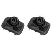 2X Auto Automatik AT Leder Schalten Knauf Staubmanschetten Abdeckung für KIein Forte Koup 2009 - 2013 846401M500WK