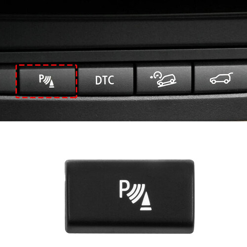 Car Parking- Sensor  Button Cover for  X5 E70 2006-13 X6 E71 2008-2014 2