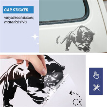 Tiger Car Sticker Cool Decals Vinyl Waterproof Auto Tuning Styling black
