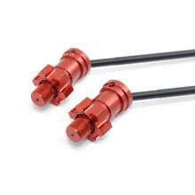 4Pcs Metal Front and Rear Drive Shaft CVD for  X-Maxx XMAXX 6S 8S 1/5  Truck RC Car Upgrades Parts,Red