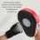 Taekwondo Curved Target Pad for Kickboxing Training – Red/Black 5