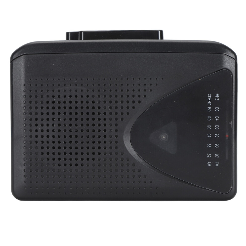 Portable Cassette To Mp3 Converter With Auto Reverse, Stereo, 3.5Mm Jack, Black 7891386526887