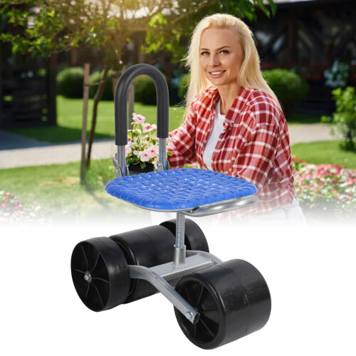 Wheeled Garden Seat for Vegetable Beds