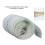 Nastro per bendaggi impermeabile trasparente 10 cm x 5 m 5
