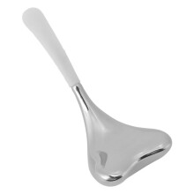 Bâton Cryo Gua Sha Taille unique Boule de glace argentée et blanche