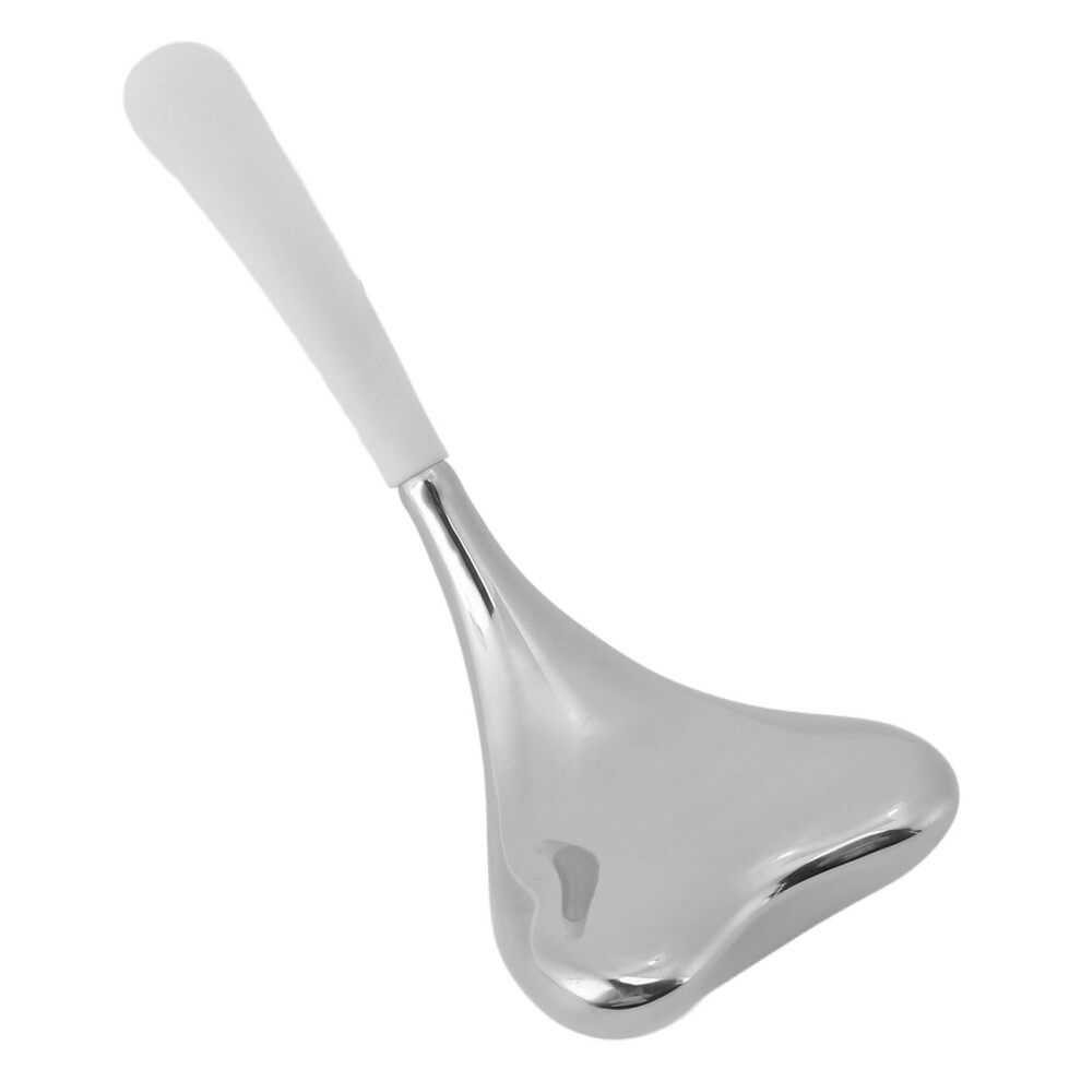 Silver/White Stainless Steel Gua Sha Cryo Stick With Ice Globes & Storage Bag For Face & Eye, &