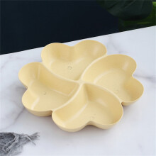 Boîte à bonbons, grande boîte à goûter en plastique transparent et antidérapant pour fruits secs et noix, idéale pour le salon ou la cuisine.