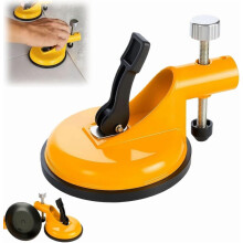 Nivelador de juntas ajustável para bancadas de granito e mármore amarelo.