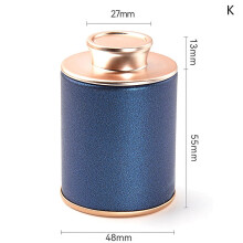 Boîte à thé vide miniature pour la maison, bocal hermétique pour thé vert ou noir, boîte de rangement en papier pour petits voyages, idéale